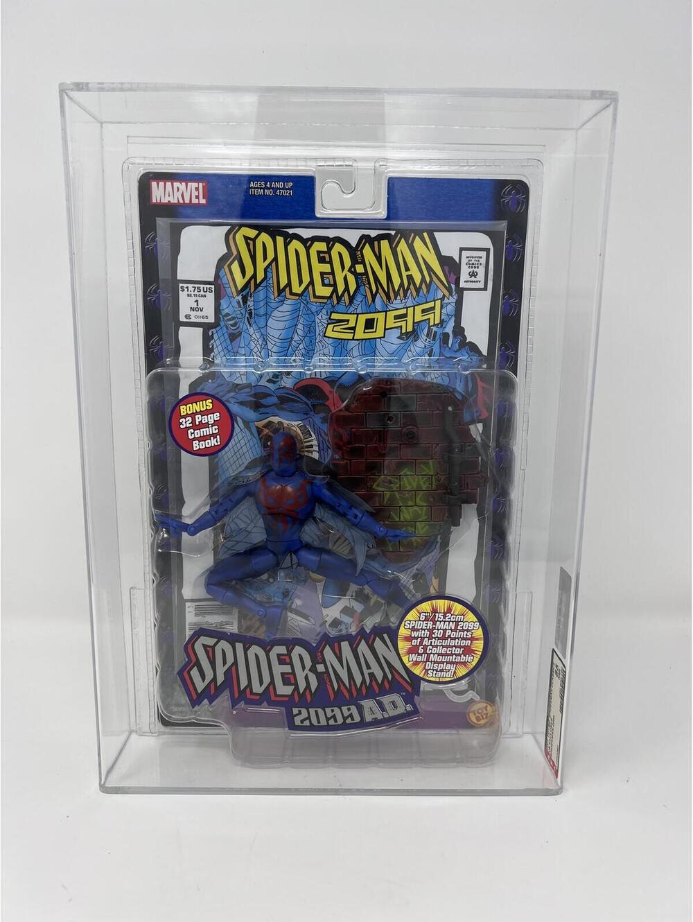 Spider-Man 2099 AFA 85 Graded KB Exclusive Marvel Legends